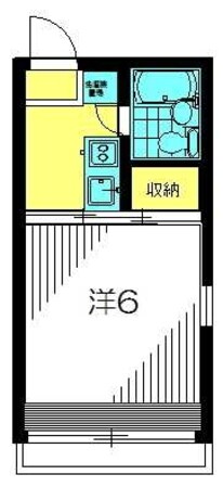 コーポKの物件間取画像